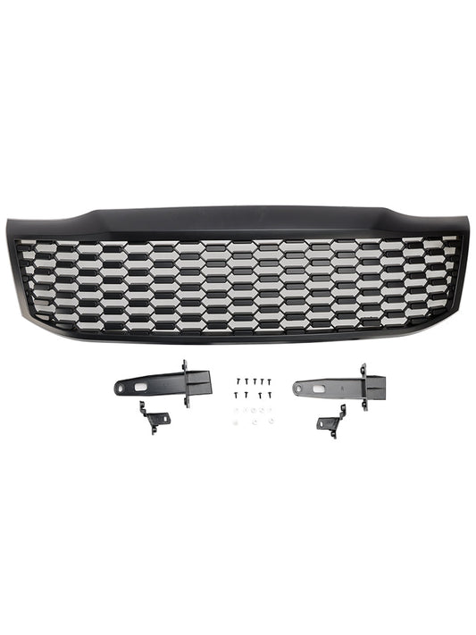 Griglia paraurti anteriore nera opaca Toyota Hilux Vigo MK7 2012-2014