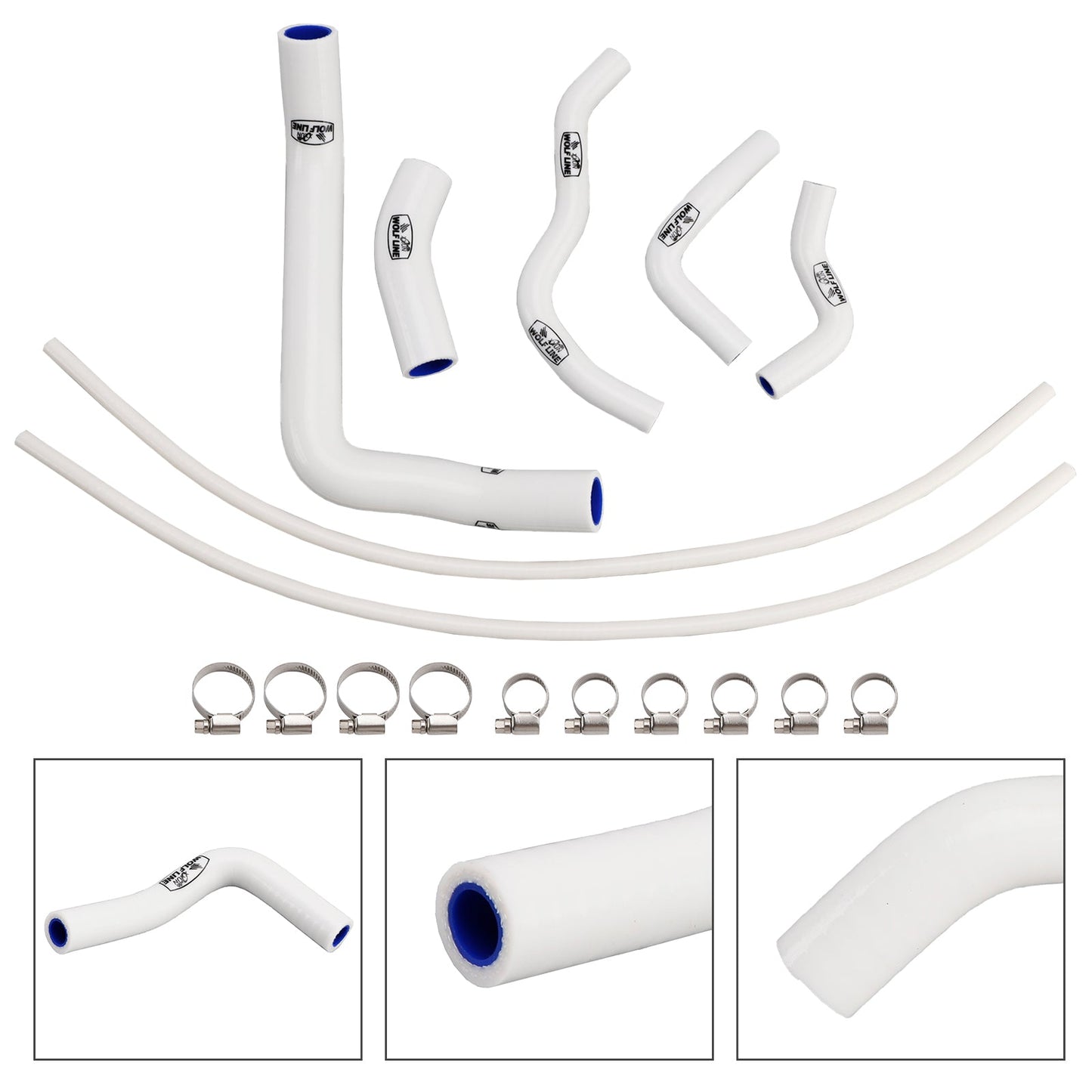 Tubo flessibile del liquido di raffreddamento del radiatore in silicone Suzuki GSX-8S 2023-2025