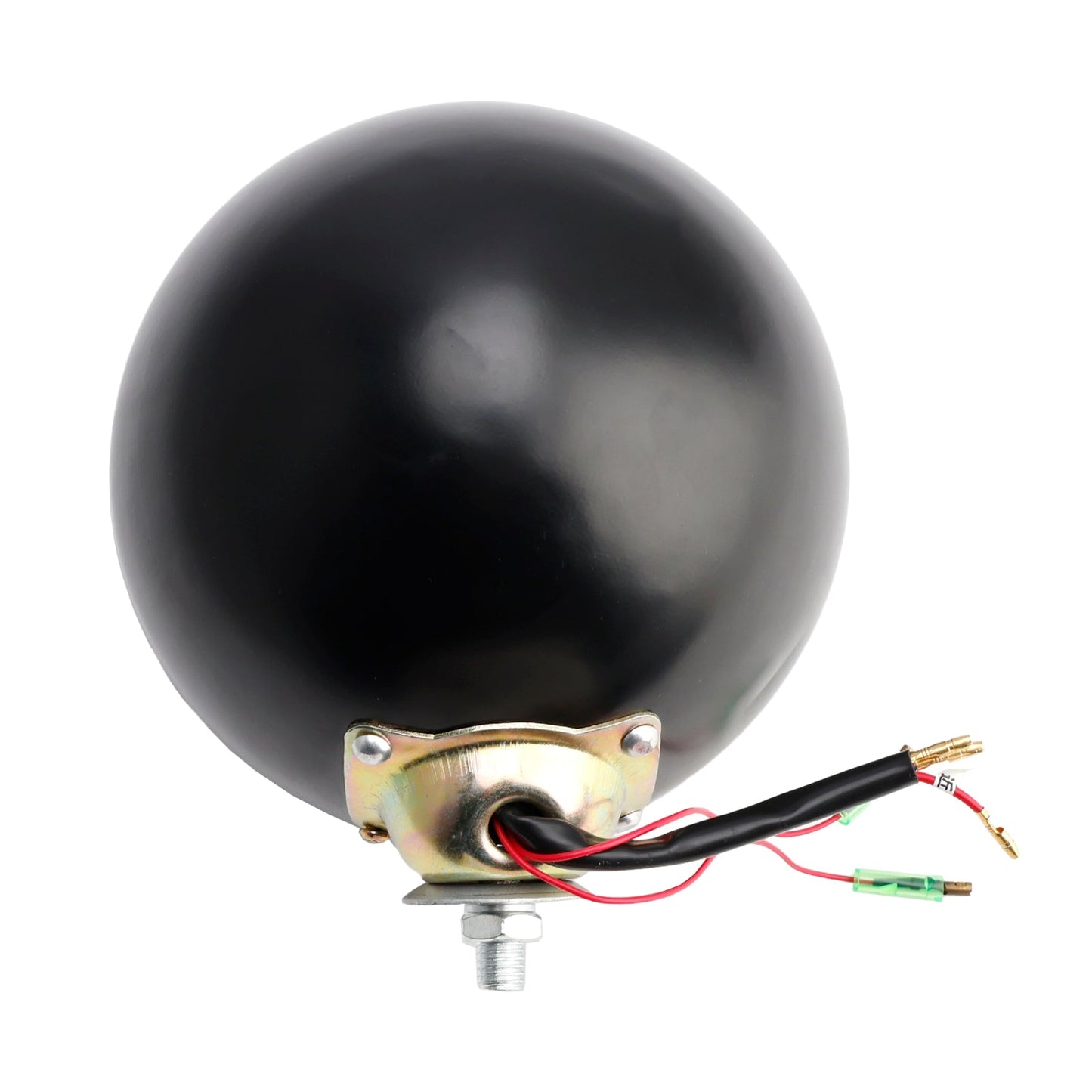 Lampada faro multifunzionale nera personalizzata n. 84 per Bobber Chopper Racer