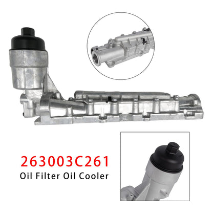 2007-2014 Per Kia Borrego (Mohave) Gruppo filtro olio e radiatore olio 263003C261