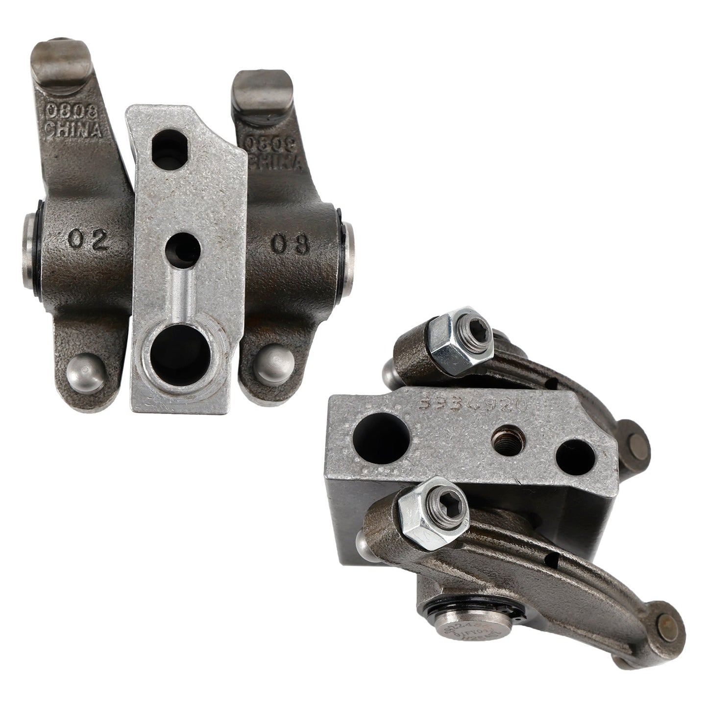 6 * Supporto per armi da rocker di scarico di aspirazione Set per Cummins Dodge 5.9L 12V 3934920