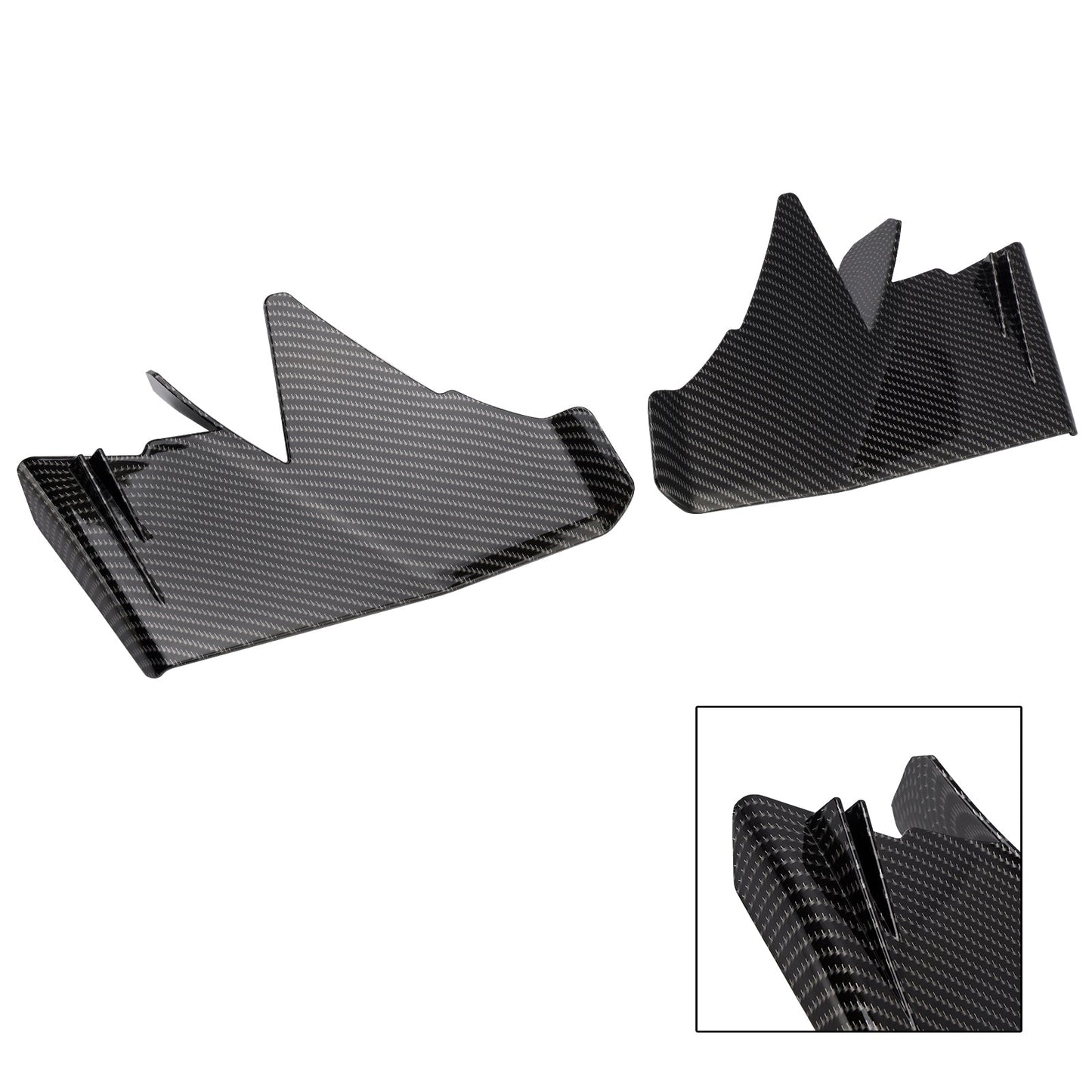 Deflettore aerodinamico con alette laterali per Aprilia RS457 2024