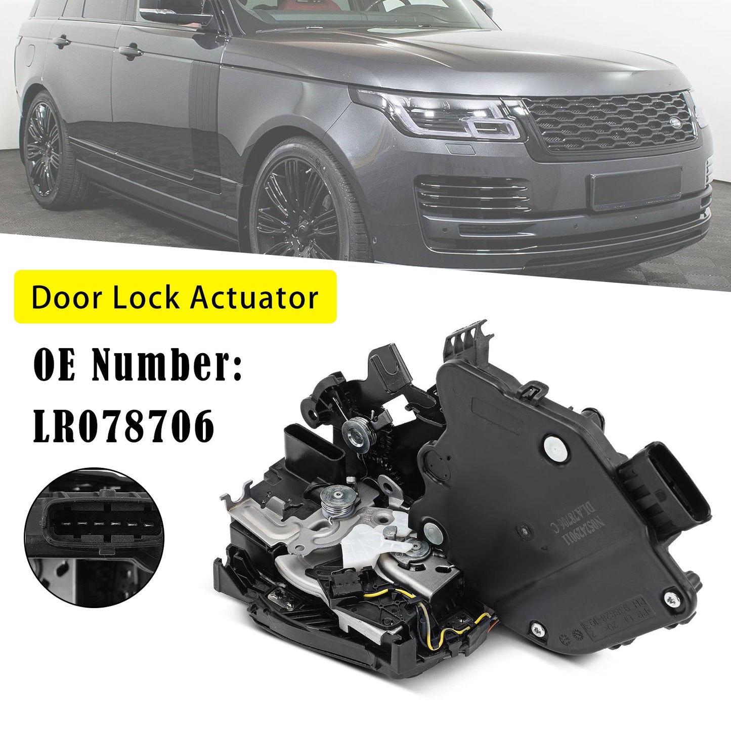 Attuatore serratura porta anteriore destra per Land Rover Range Rover Sport II L494 2.0 SUV (anni 2015-2024) Codice ricambio: LR048234