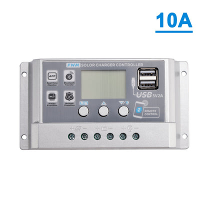 Regolatore solare PWM 10A-60A APP mobile Regolatore solare di controllo intelligente
