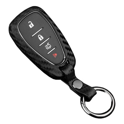 Custodia in similpelle e silicone per chiave auto con fibbia per Chevrolet