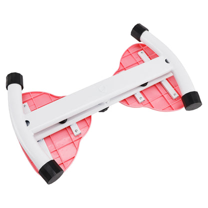 AB Twister Board, capacità 150 kg e 20 dB, ultra silenzioso, antiscivolo, per casa, palestra, attrezzatura per allenamento per donne, pancia grassa, rosa, macchina per torcere la vita, strumento fitness