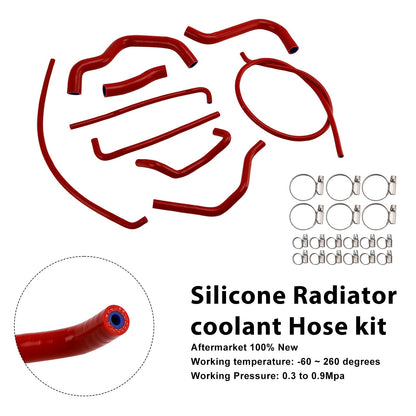 Kit di tubi flessibili in silicone per il liquido di raffreddamento del radiatore per Suzuki GSX-S750/Z 2017-2025
