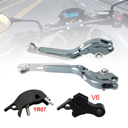 Leva freno frizione regolabile adatta per YAMAHA XSR900 XSR900GP MT-09 2024-2025