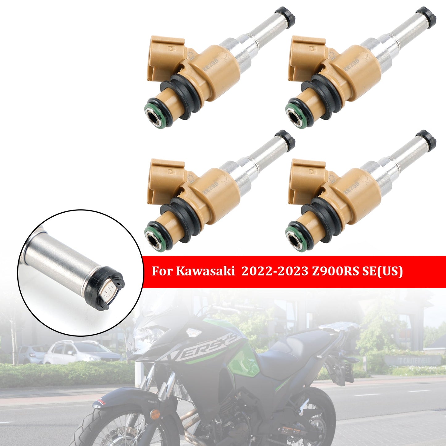 4PCS 49033-0034 297500-0640 Iniettori di carburante 2C0-13761-00-00 Per Yamaha YZF R1 R6