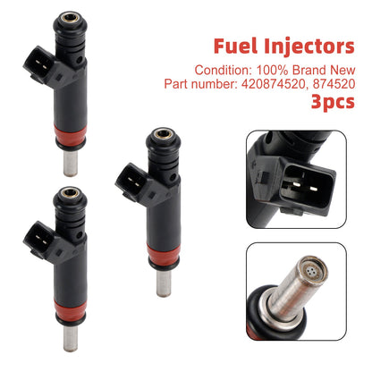 3 pezzi 420874520 iniettori di carburante 874520 per Sea-Doo GTX 4 TEC GTX 215 GTX RXP