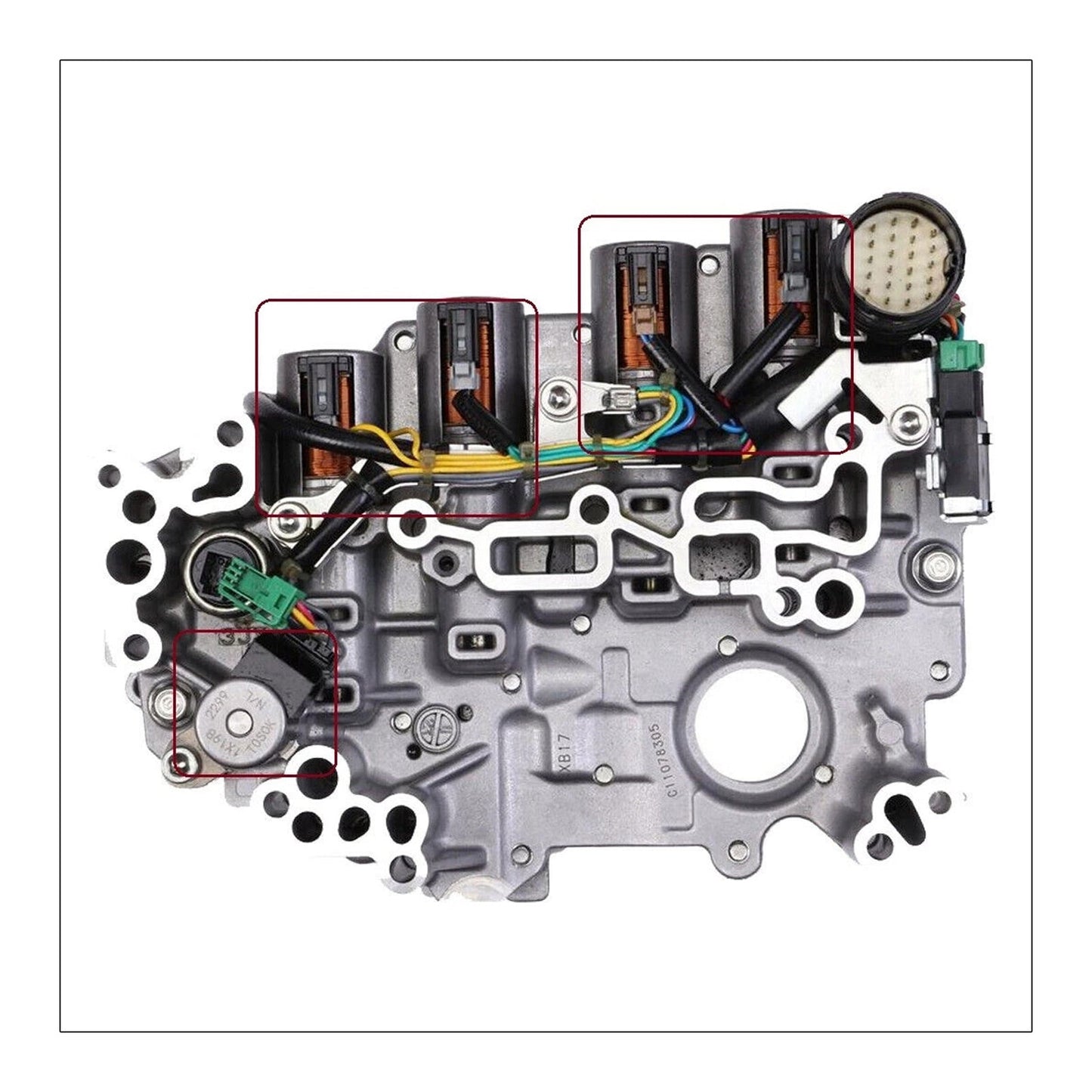 Kit solenoide trasmissione Nissan Versa Note JF015E RE0F11A CTV 2015-2012