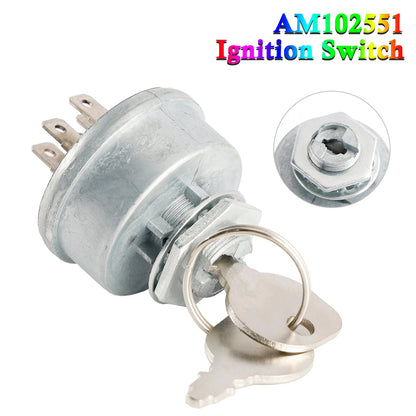 Interruttore di accensione AM102551 per tosaerba Noma Murray Toro Cox John Deere
