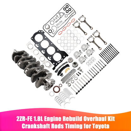 Kit di revisione e ricostruzione del motore TOYOTA COROLLA 1.8L 2020, bielle, distribuzione 2ZR-FE 11791-22020