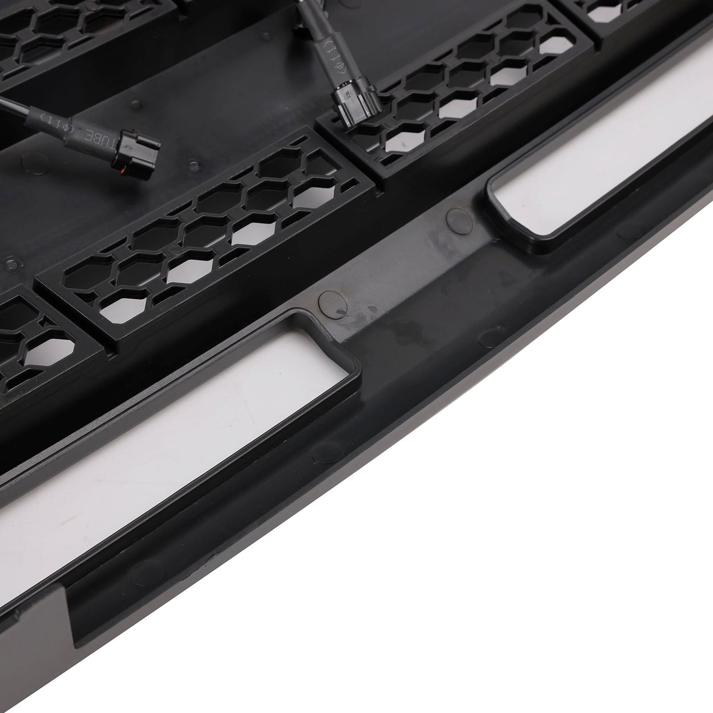 Griglia paraurti anteriore nera opaca con luce LED per Ford Ranger 2004-2011.