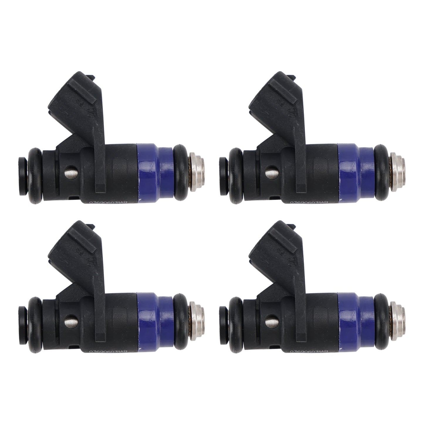 4 pezzi iniettori carburante per VW Polo Skoda Fabia I Seat Ibiza III 1.4 16V 036906031AB