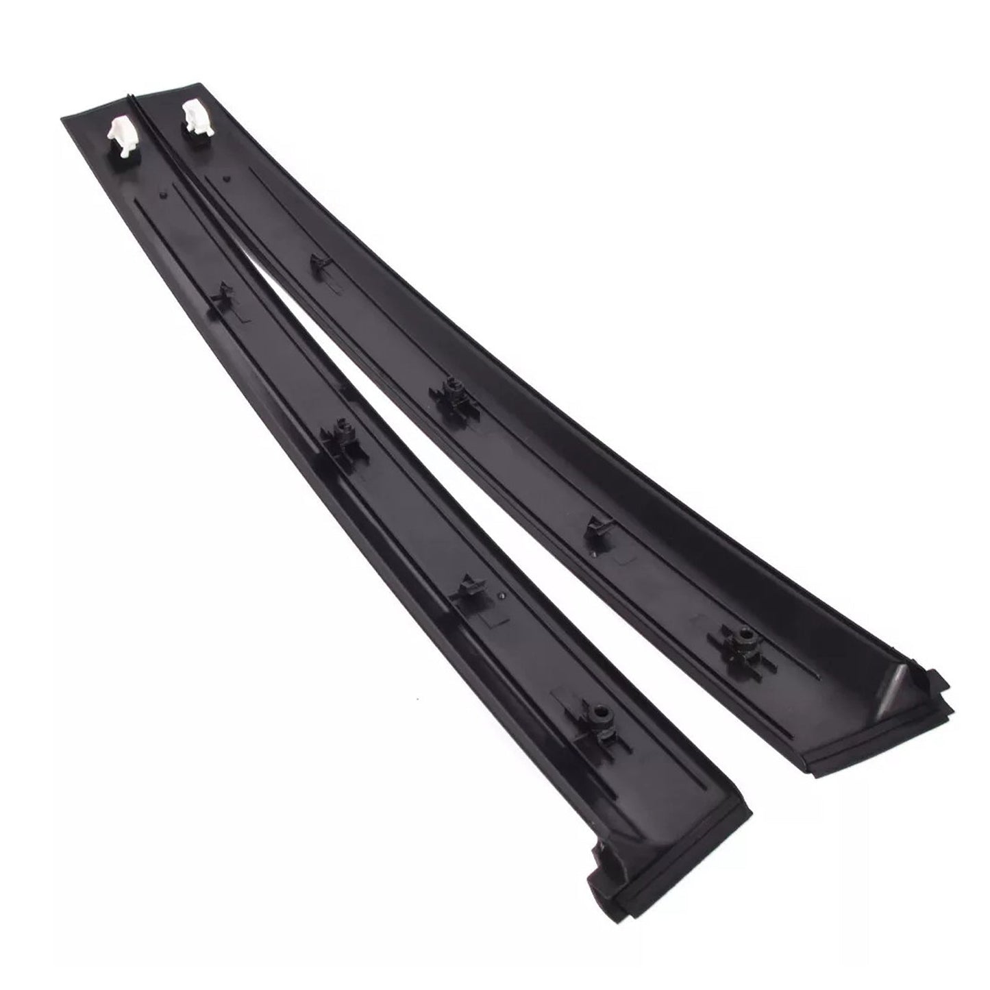 Set di guarnizioni per montanti delle portiere sinistra e destra per Honda Civic 2/3 porte coupé e hatchback 1992-1995 SLJ-1173A-BK