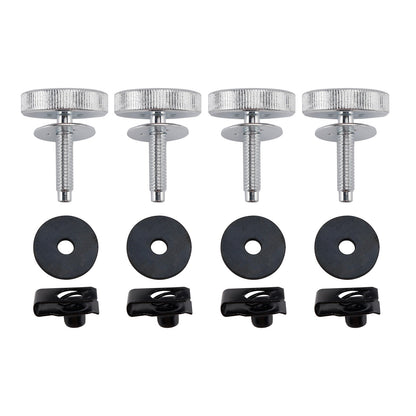 Kit di 4 bulloni di sicurezza antifurto per borse laterali per Road King Street Road Glide