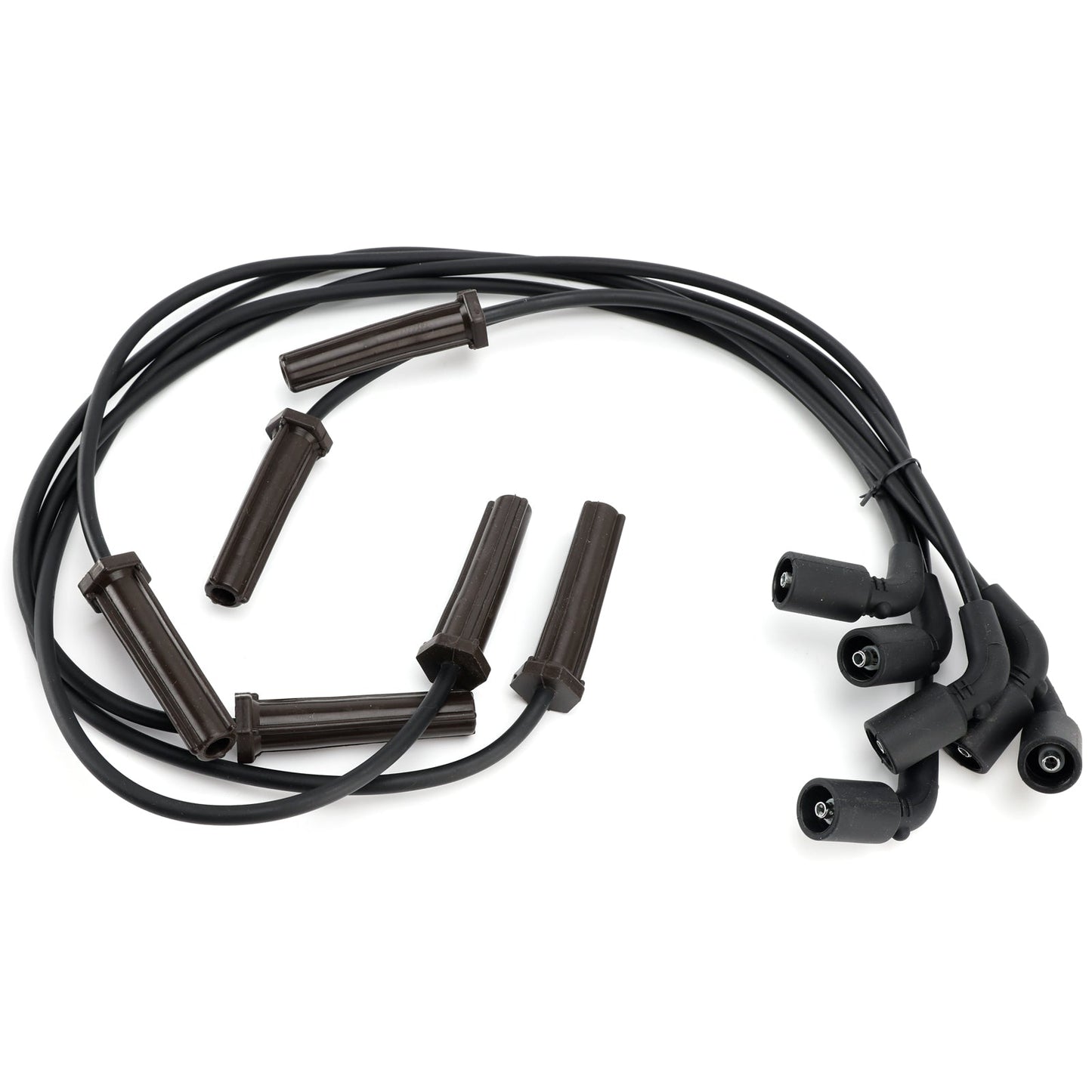 1 bobina di accensione + 6 candele + 6 cavi UF434 per Chevrolet GMC Pontiac