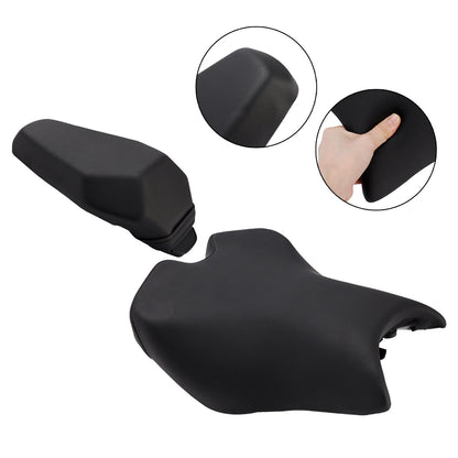 Kit sella passeggero anteriore e posteriore rinforzata per Kawasaki Ninja Z900 2025, colore nero.