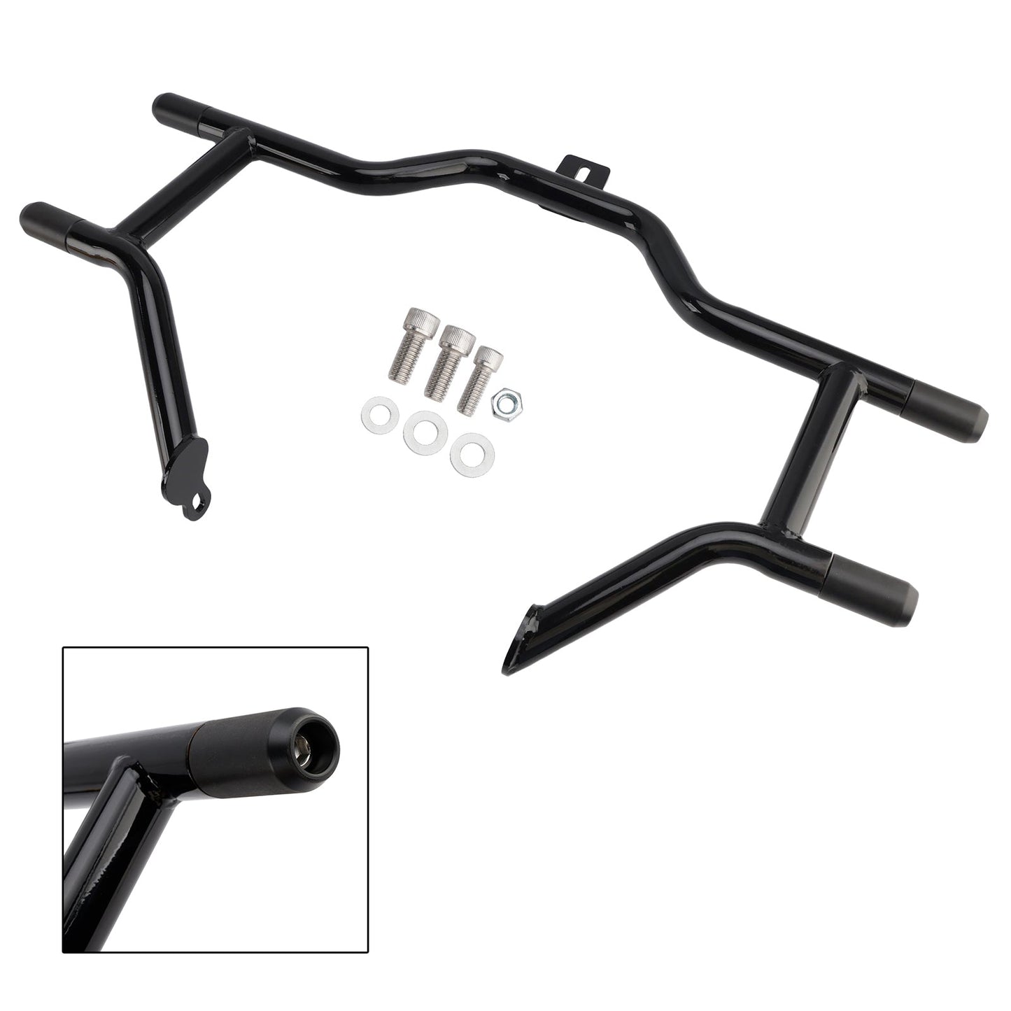 2017-2024 Per Harley Road King Special FLHRXS Barra di protezione motore Protezione telaio Paraurti Nero