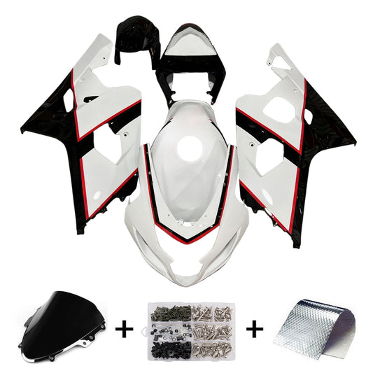 Kit carenatura iniezione plastica ABS per Suzuki GSXR 600/750 2004-2005 K4