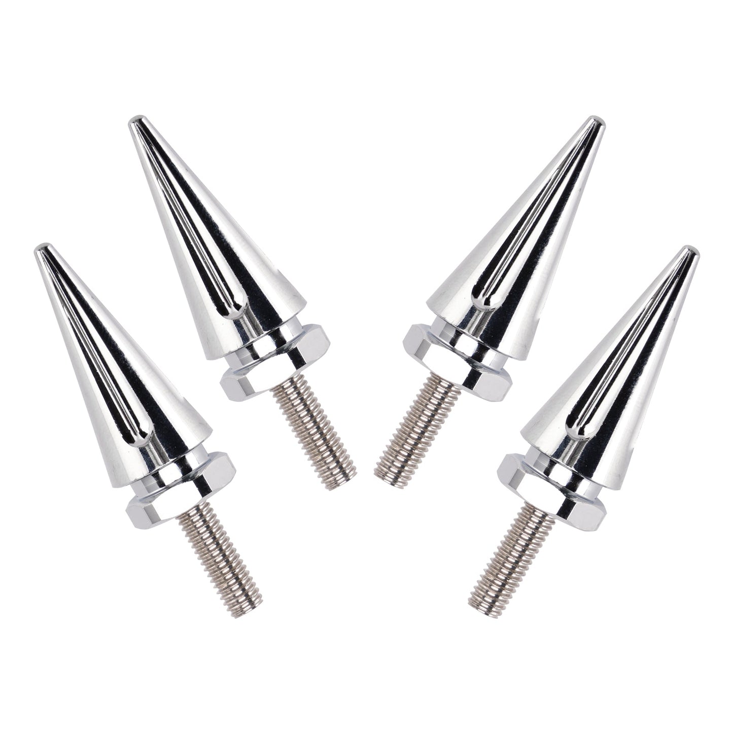 4 bulloni per parabrezza Silver Spike per Touring Road Glide FLTR 2015 - 2025