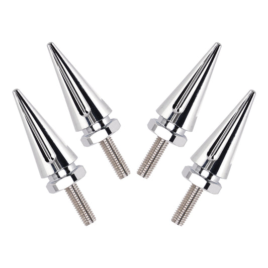 4 bulloni per parabrezza Silver Spike per Touring Road Glide FLTR 2015 - 2025