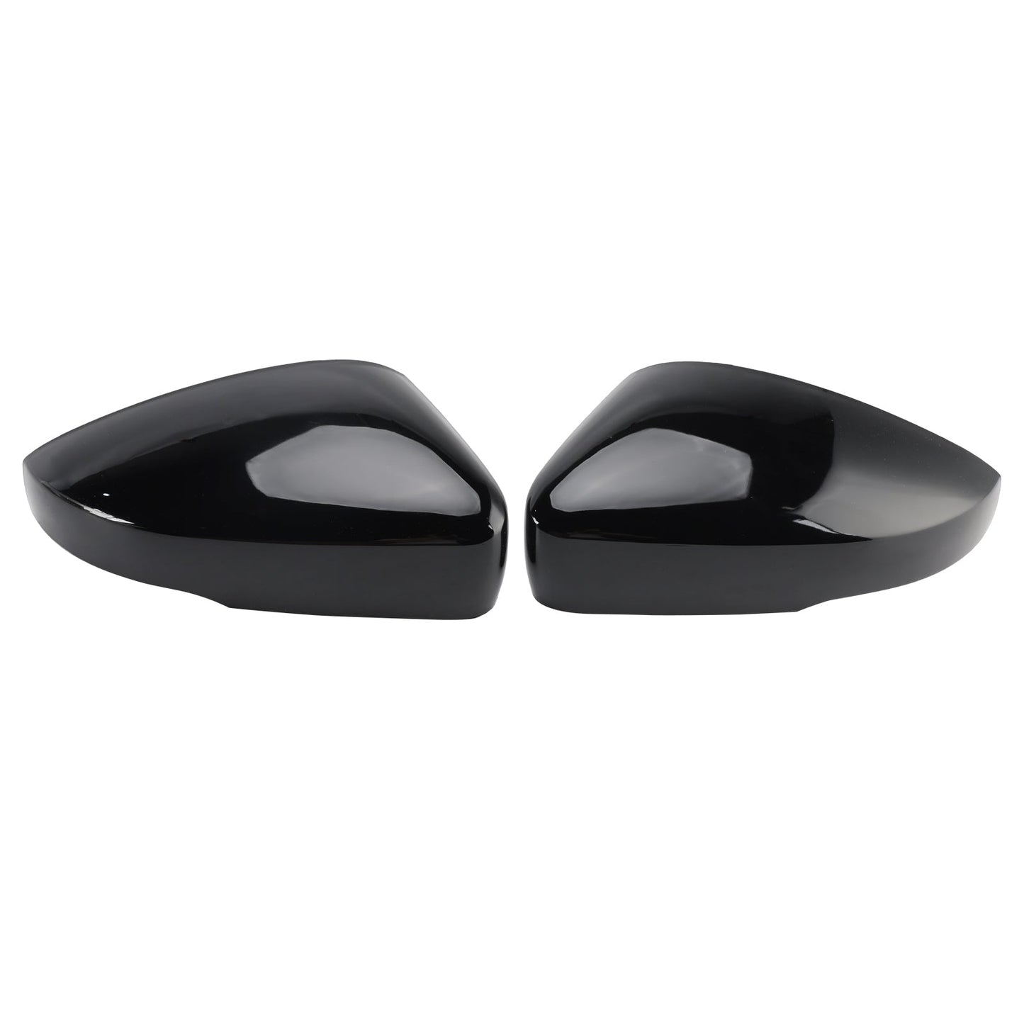Calotte specchietti retrovisori laterali VW Polo MK5 2009-2017, alloggiamento nero