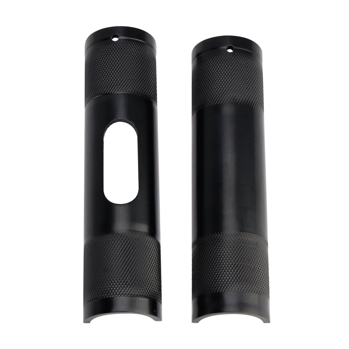 Adattatore manubrio rialzato da 1-1,25"" di diametro nero per Dyna Road Glide Road King