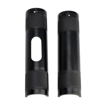 Adattatore manubrio rialzato da 1-1,25"" di diametro nero per Dyna Road Glide Road King