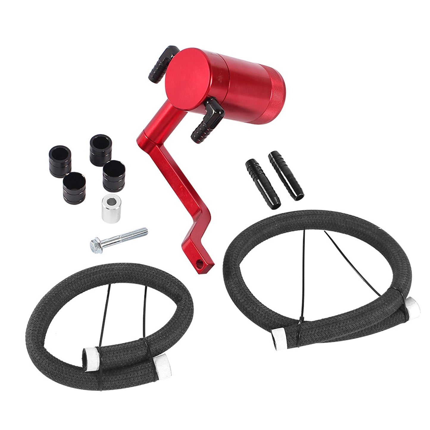 Separatore aria/olio Catch Can rosso per Dodge Charger Challenger 2011-2021