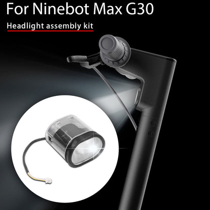 Luce LED per scooter elettrico Segway Ninebot MAX G30 G30D Luce anteriore per scooter