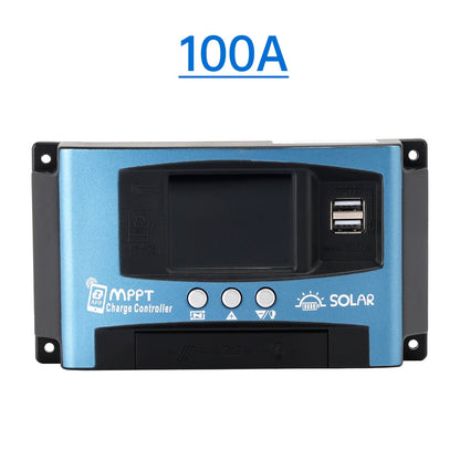 Regolatore solare MPPT 30A/60A/100A con monitoraggio della temperatura Bluetooth e ricarica