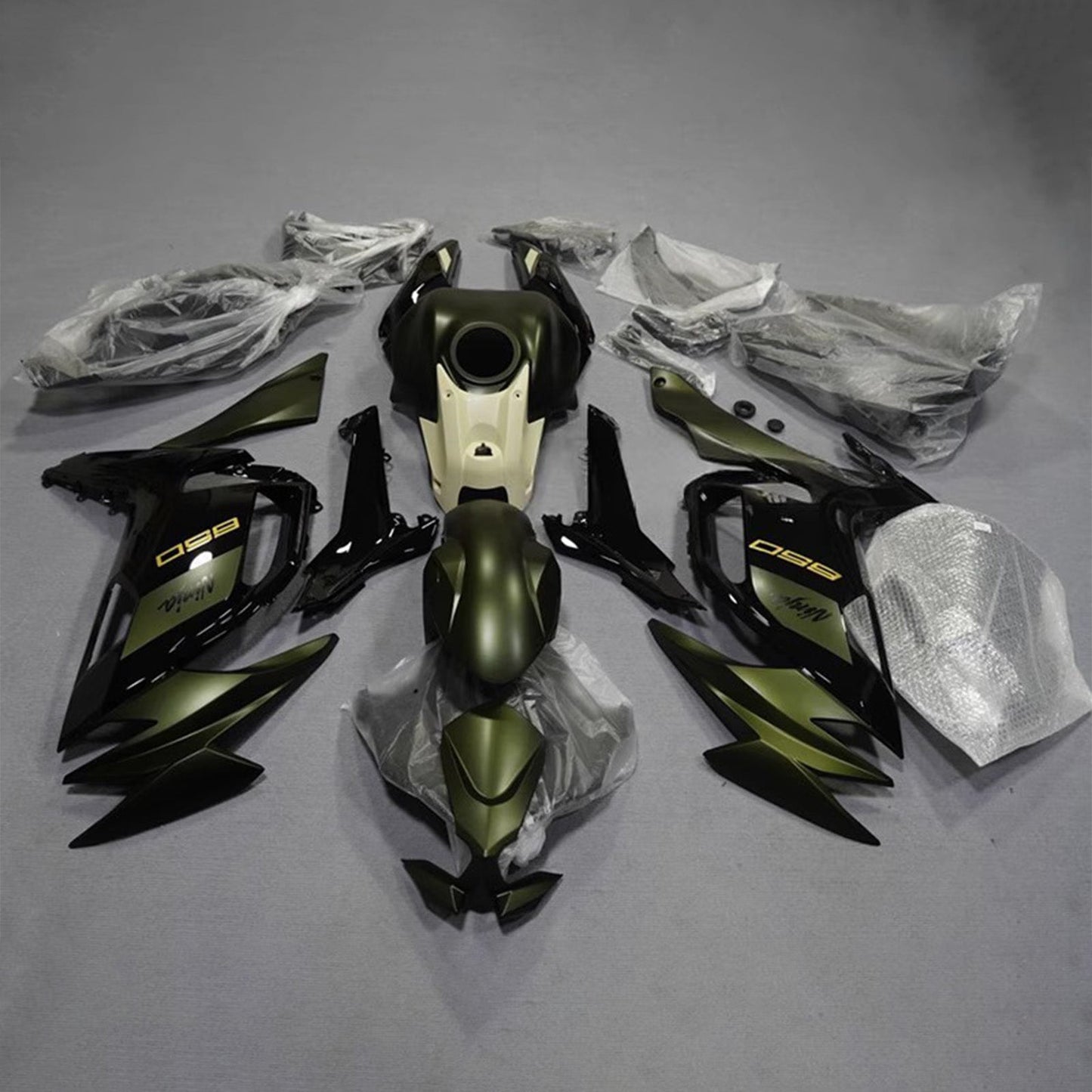 Kit carenatura iniezione ABS adatto per Kawasaki ER-6F Ninja650 2020-2026
