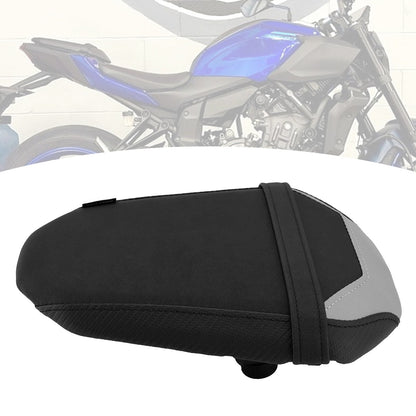 Cuscino passeggero posteriore piatto in poliuretano nero per Yamaha Mt-07 Fz-07 Fz 07 2025+