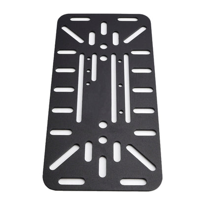 Kit staffa di montaggio universale per borsa laterale simmetrica nera per moto
