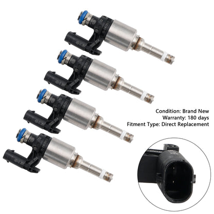 4 pezzi iniettore carburante 04E906036Q adatto per Audi A3 adatto per Seat Leon adatto per Skoda adatto per VW Passat