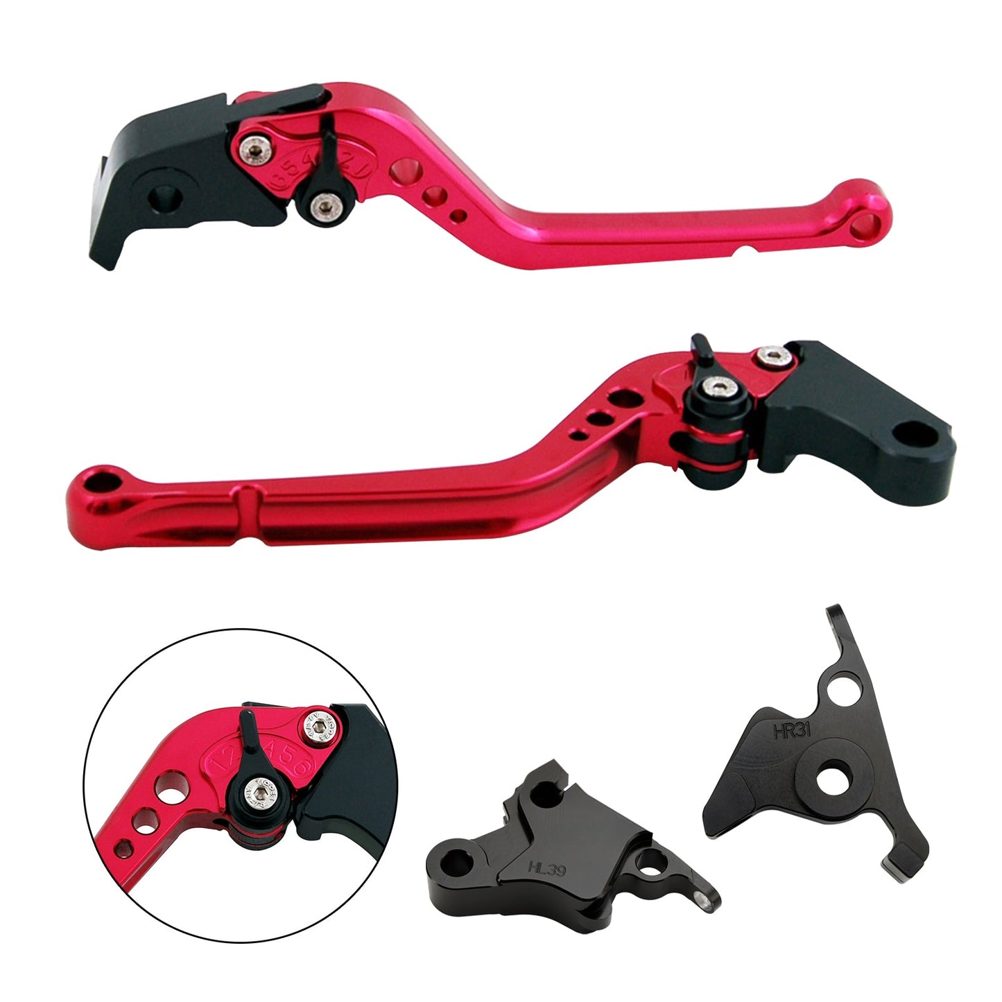Leva frizione freno lunga adatta per CFMOTO 450SS 450SR 21-23 450NK 23-24