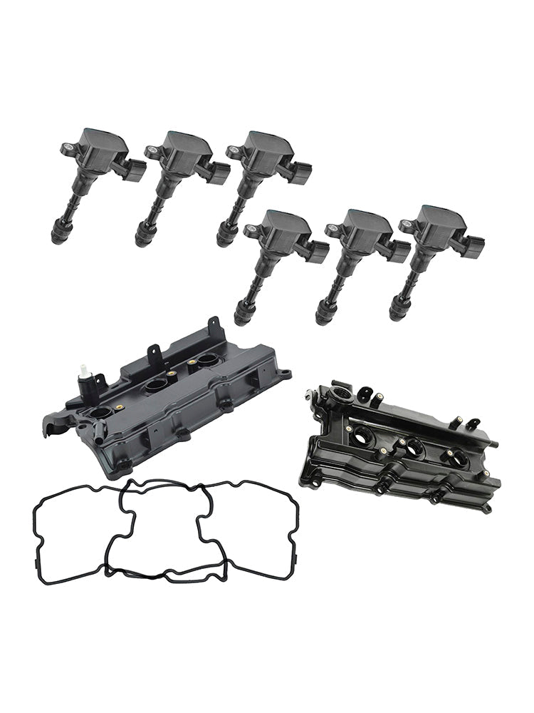 2004-2009 Nissan Quest Kit di accensione Kit di accensione Guarnizioni coperchi valvole motore + Bobina di accensione UF-349 132648J102