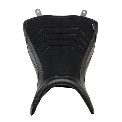 Sella passeggero anteriore per Yamaha Mt-03 Yzf-R3 2015-2023, colore grigio