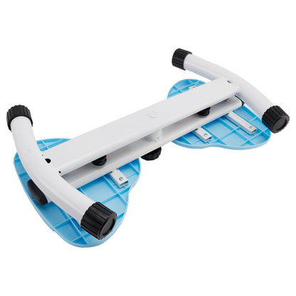 Attrezzo per torcere la vita Attrezzo fitness Ab Twister Board Capacità 150 kg e 20 dB Ultra silenzioso Antiscivolo Attrezzatura per allenamento in palestra per donne Pancia blu