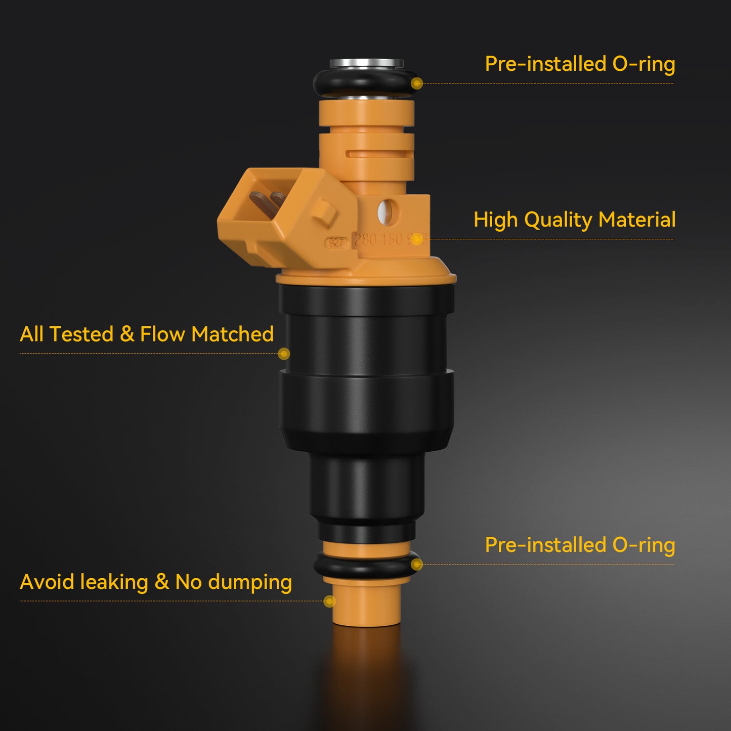 Iniettori di carburante 8 pezzi per Ford F150 F250 F350 Lincoln 4.6 5.0 5.4 5.8 V8 028015094 generico