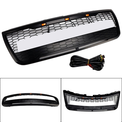 Griglia paraurti anteriore superiore grigia Ford Explorer 2012-2015 con luci