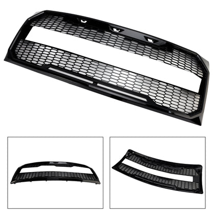 Griglia paraurti anteriore stile Raptor nero lucido adatta per Ford F150 2009-2014