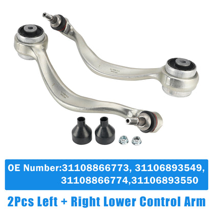 Braccio di controllo inferiore sinistro + destro 2 pezzi BMW X5 G05 X6 G06 X7 G07 2019-2024