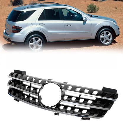 2005-2008 Mercedes ML-Class W164 Griglia paraurti anteriore Nero