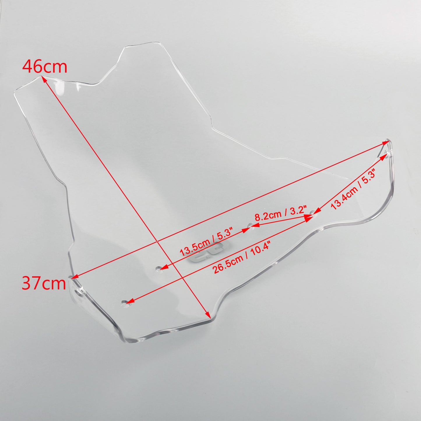 2008-2017 BMW Adventure F650GS F700GS F800GS Parabrezza Parabrezza +4
