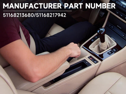 2002-2006 BMW E46 325i 328i Center Console Bracciolo Trim Base Per Guida A Sinistra