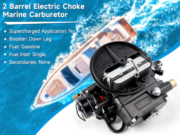 Holley 2300 - Carburatore Marin 500 CFM, Starter Elettrico