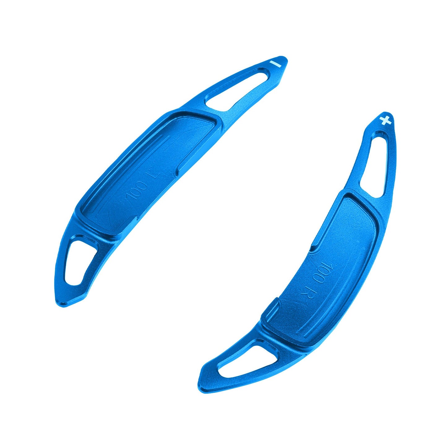 Palette del cambio al volante per Renault Arkana 2021-24, in alluminio blu